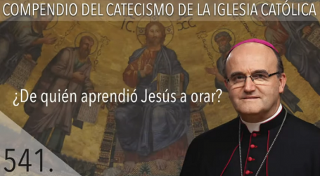 Compendio del Catecismo de la Iglesia Católica: Nº 541 ¿De quién aprendió Jesús a orar? Responde Mons. José Ignacio Munilla, obispo de Orihuela-Alicante