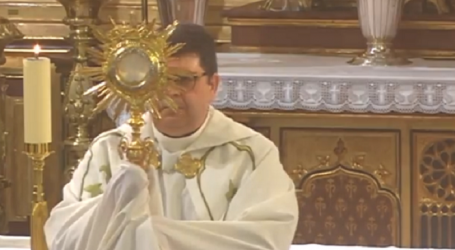 Adoración Eucarística con el P. Carlos Martínez, en la Basílica de la Concepción de Madrid, 18-4-2022