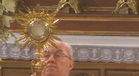 Adoración Eucarística con el P. José Aurelio Martín en la Basílica de la Concepción de Madrid, 2-5-2022