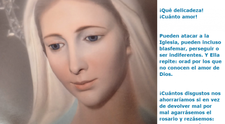 La Santísima Virgen habla en Medjugorje de orar por los que no conocen el amor de su Hijo / Por P. Carlos García Malo