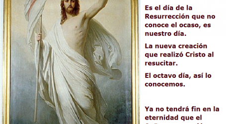 Gocemos con Cristo resucitado y disfrutemos de su Amor / Por P. Carlos García Malo