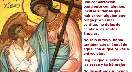No dejes de acudir a los santos ángeles, no desestimes su ayuda / Por P. Carlos García Malo
