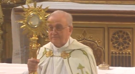 Adoración Eucarística con el P. Heliodoro Mira en la Basílica de la Concepción de Madrid, 12-7-2022