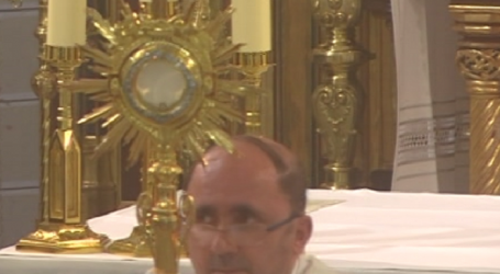 Adoración Eucarística con el P. Jesús Luis Sacristán en la Basílica de la Concepción de Madrid, 13-7-2022
