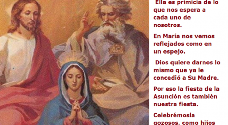 La Santísima Virgen María goza ya de la eternidad junto a la Trinidad Santa / Por P. Carlos García Malo