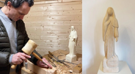 Andrea Bianco, escultor, no tenía fe, quedó ciego en un accidente, fue a Medjugorje con su novia: «Enamórense del Corazón de Jesús, nos decía la Virgen, vivan para el Señor»