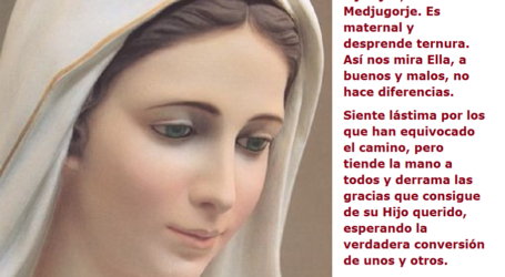 La mirada de la Virgen María es maternal y desprende ternura, nos mira a buenos y malos / Por P. Carlos García Malo