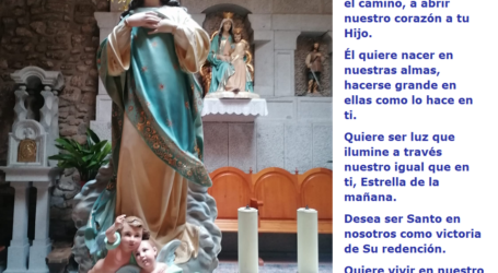 Virgen María, Señora del Adviento, enséñanos a abrir nuestro corazón a tu Hijo / Por P. Carlos García Malo