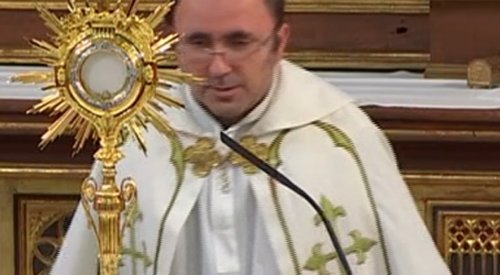 Adoración Eucarística con el P. Jesús Luis Sacristán en la Basílica de la Concepción de Madrid, 16-12-2022