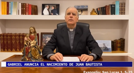 Palabra de Vida 19/12/2022: «Gabriel anuncia el nacimiento de Juan Bautista» / Por P. Jesús Higueras