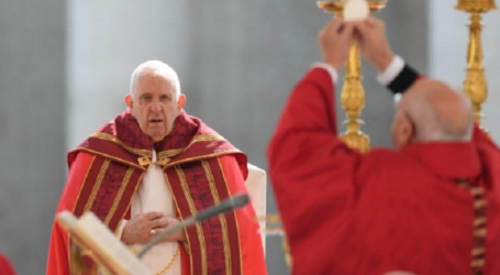 Santa Misa de hoy, Domingo de Ramos en la Pasión del Señor, presidida por el Papa Francisco, 2-4-2023