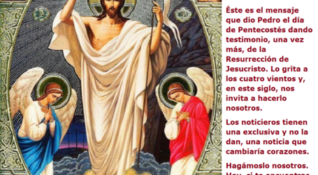 «Le matasteis en una cruz. Pero Dios le resucitó, rompiendo las ataduras de la muerte» / Por P. Carlos García Malo