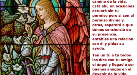 El ángel de la guarda nos acompaña todo el camino de la vida / Por P. Carlos García Malo