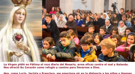 La Virgen pidió en Fátima el rezo diario del Rosario, arma eficaz contra el mal y Satanás / Por P. Carlos García Malo