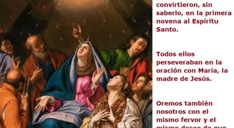 Oremos con fervor y deseo de que el Divino Espíritu venga a nuestras vidas / Por P. Carlos García Malo
