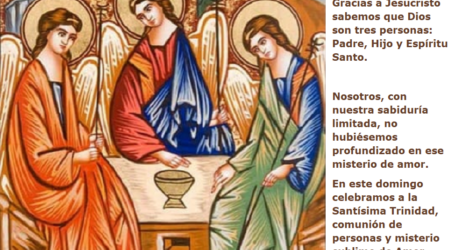 Santísima Trinidad, comunión de personas y misterio sublime de Amor / Por P. Carlos García Malo