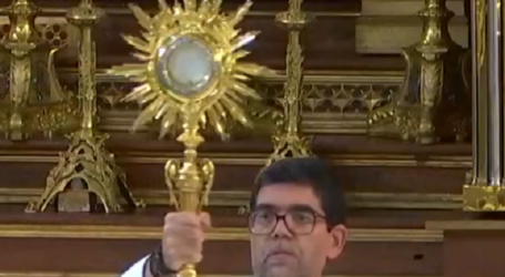 Adoración Eucarística con el P. Francisco Javier Pérez, en la Basílica de la Concepción de Madrid, 19-9-2023
