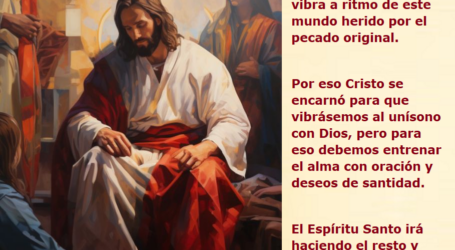 Entrenar el alma con oración y deseos de santidad, el Espíritu Santo irá obrando en nosotros / Por P. Carlos García Malo