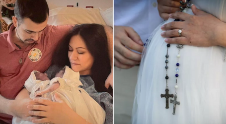 Nicole LeBlanc eligió la vida para sus gemelas siamesas que vivieron 90 minutos, fueron bautizadas y confirmadas: «Dios siempre tiene la última palabra» 