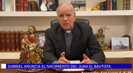 Palabra de Vida 19/12/2023: «Gabriel anuncia el nacimiento de Juan Bautista» / Por P. Jesús Higueras
