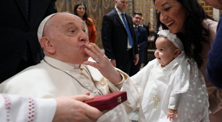 Papa Francisco en homilía, 7-1-2024: «La fe se recibe con inocencia y apertura de corazón, como estos niños que van a ser bautizados y nos dan testimonio»  
