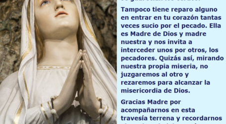 Virgen de Lourdes, ruega por nosotros / Por P. Carlos García Malo