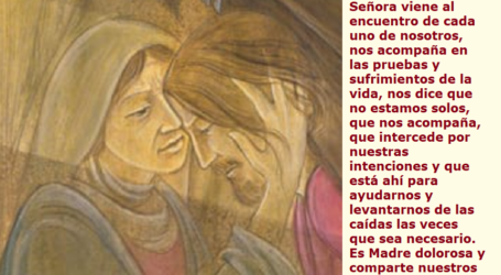 La Virgen María es Madre dolorosa y comparte nuestros sufrimientos ¡Ayudémosla con el rezo del Rosario! / Por P. Carlos García Malo