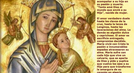 «Tanto amó Dios al mundo que envió a su Hijo»,  nacido de mujer / Por P. Carlos García Malo