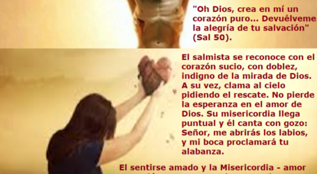 «Oh Dios, crea en mí un corazón puro… Devuélveme la alegría de tu salvación» / Por P. Carlos García Malo