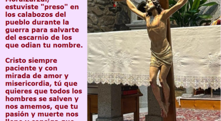 Cristo que tu pasión y muerte consiga que se obre en nosotros el milagro del amor fraterno / Por P. Carlos García Malo