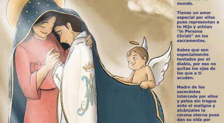 Virgen María, Madre de los sacerdotes, intercede por ellos y pelea sin tregua ante el maligno / Por P. Carlos García Malo